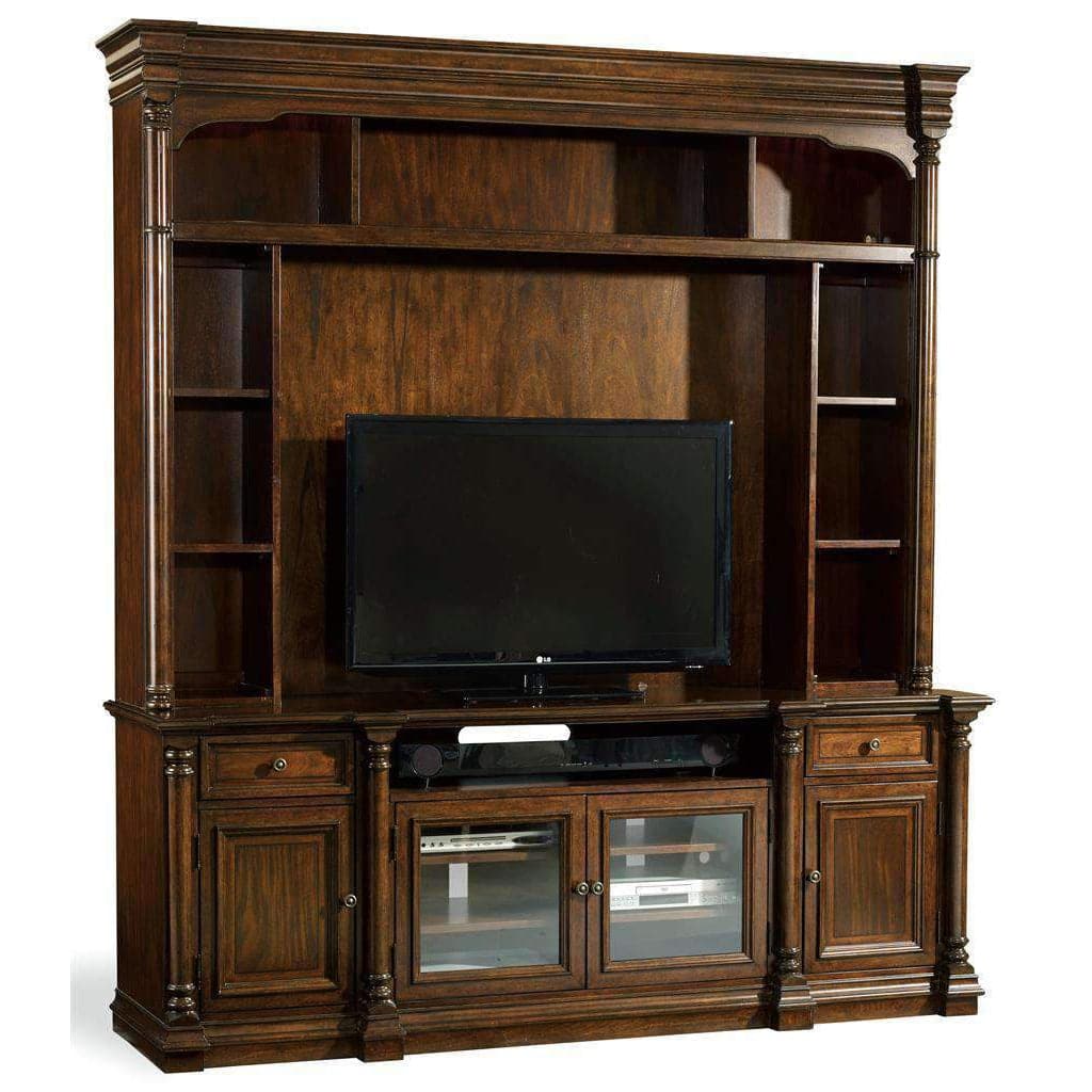 Leesburg Entertainment Console-Hooker-HOOKER-5381-55484-Media Storage / TV Stands-2-France and Son