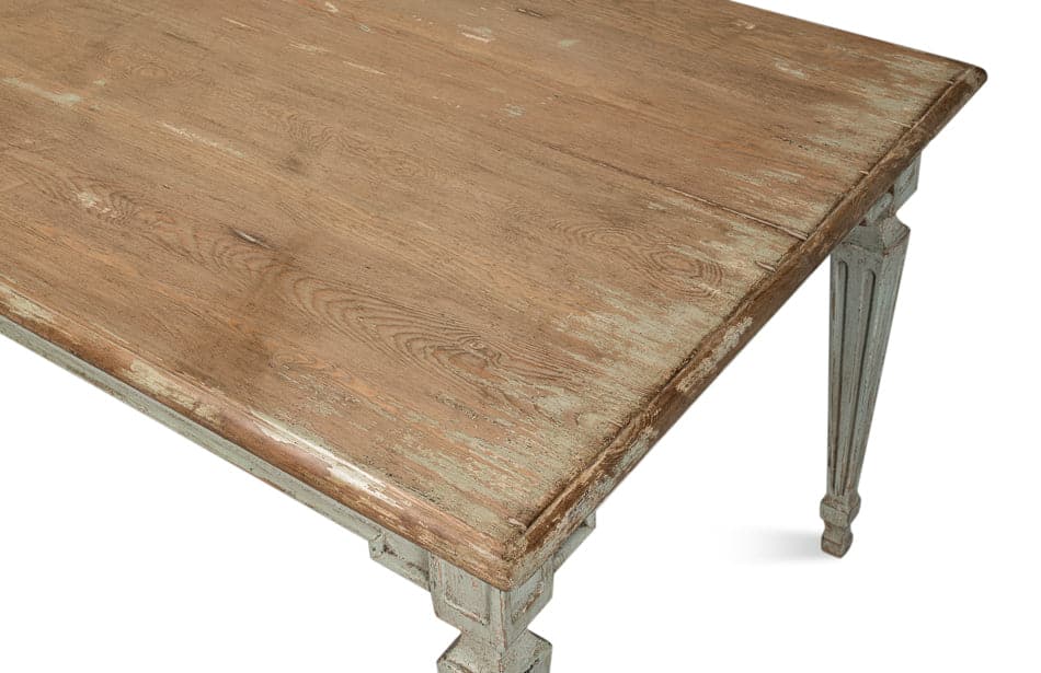 Elise Dining Table, Sage