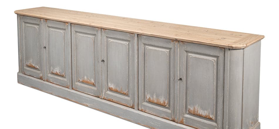 Karlsson Antique Swedish Grey Sideboard