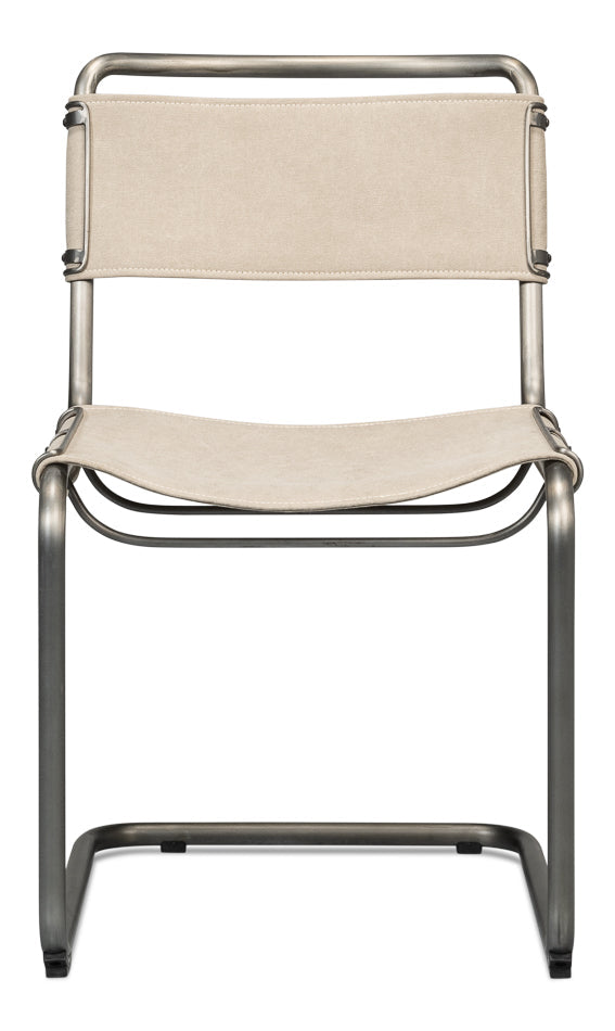 Patton Canvas Field Chair-SARREID-SARREID-53887-Dining Chairs-2-France and Son