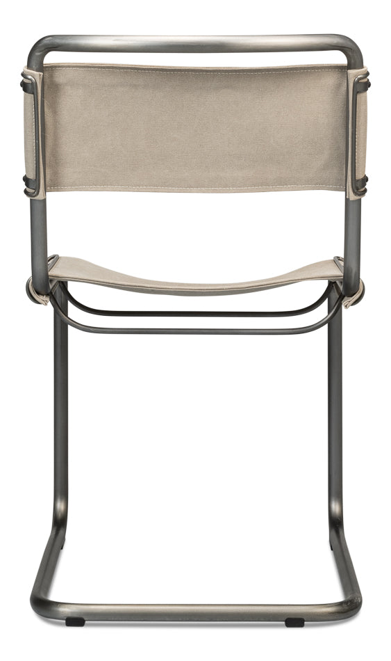 Patton Canvas Field Chair-SARREID-SARREID-53887-Dining Chairs-3-France and Son