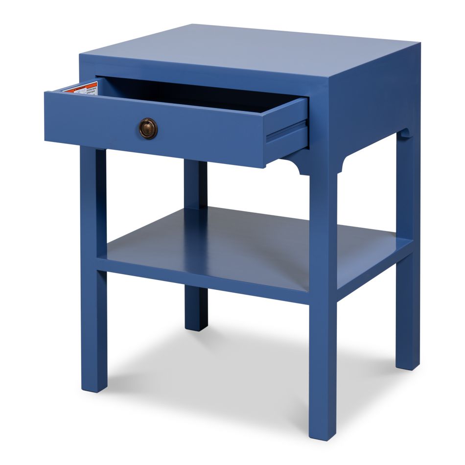 Windy Single Drawer Side Table - product view 3