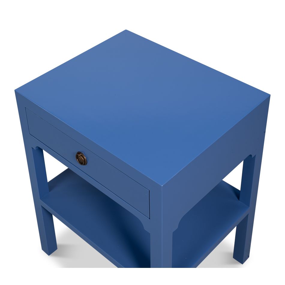 Windy Single Drawer Side Table - product view 4
