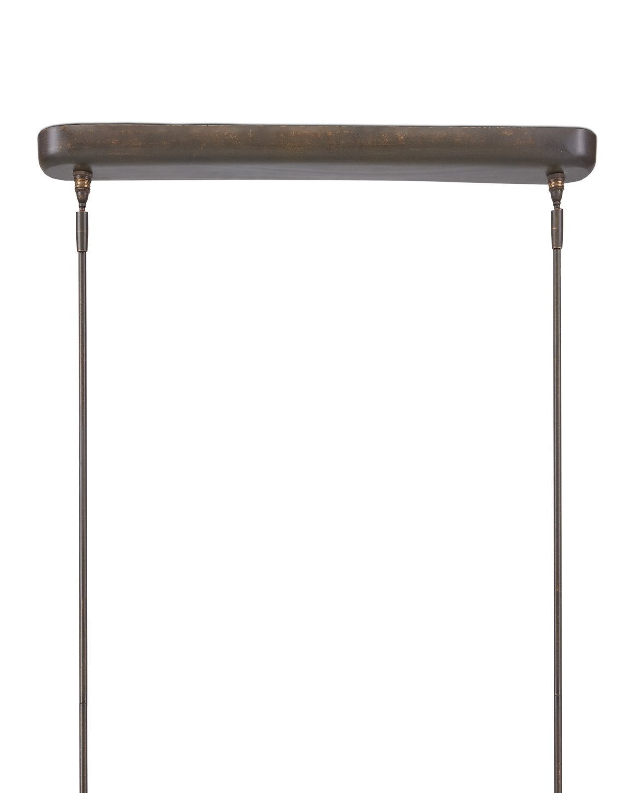 Lyon Large Bronze Linear Chandelier