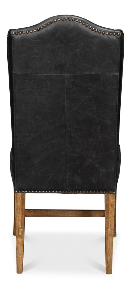 Mercado High Back Dining Chair, Black