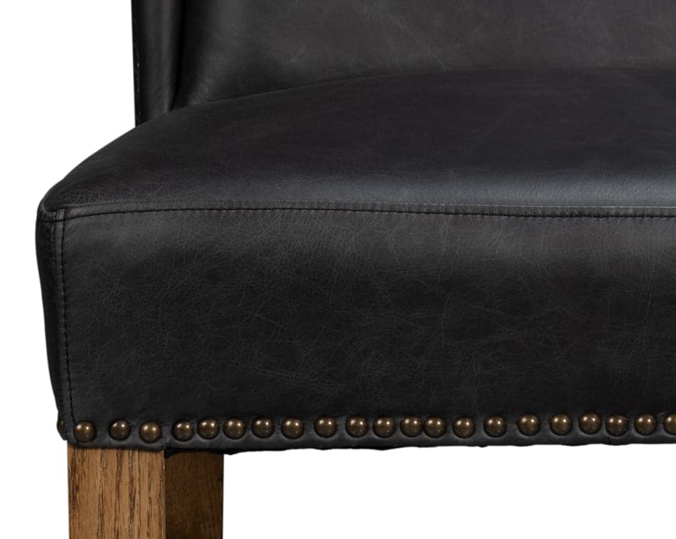 Mercado High Back Dining Chair, Black