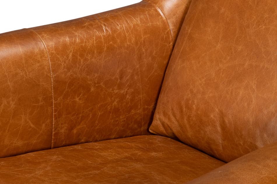 Vandike Arm Chair, Cuba Brown