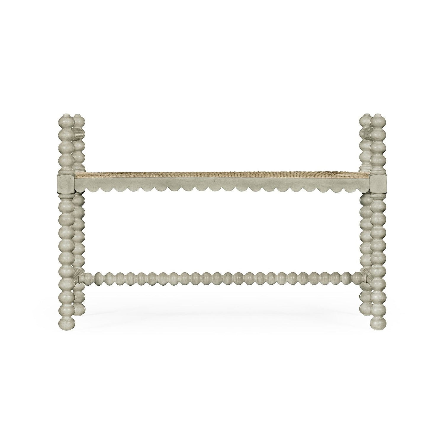 Bellingham Country Grey Bench-Jonathan Charles-JCHARLES-530008-CGR-BenchesSingle-4-France and Son