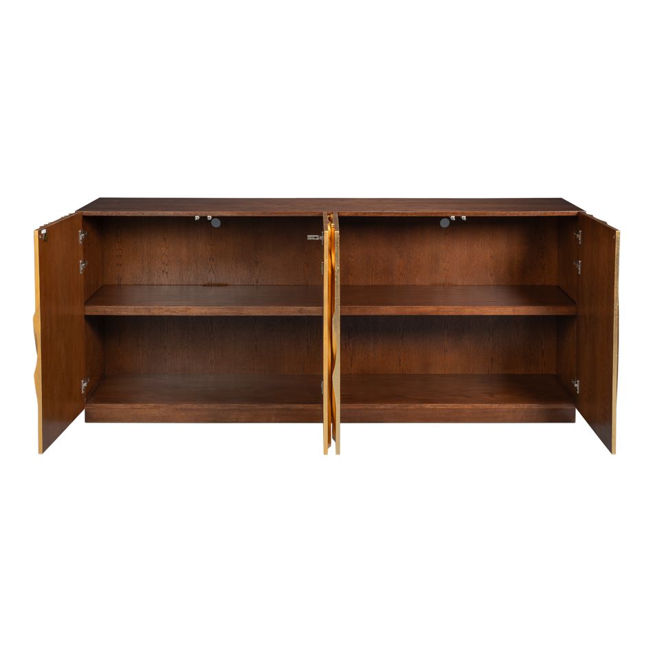 Capriole Credenza - Dark Walnut - product view 4