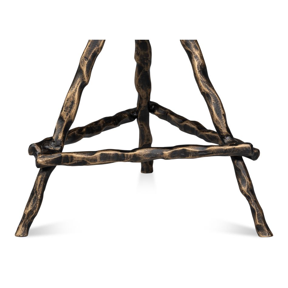 Planter's Table - Aged Brass - product view 20