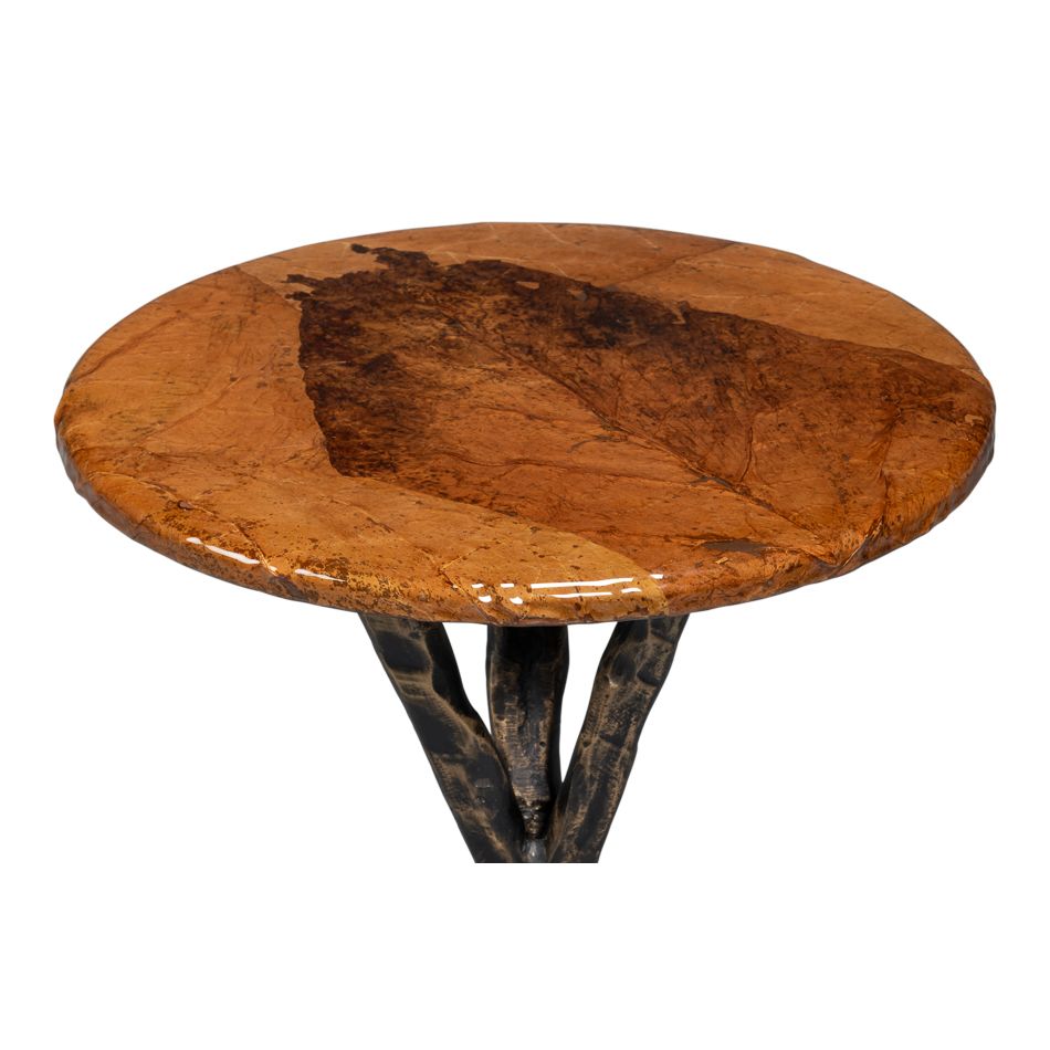Planter's Table - Aged Brass - product view 14