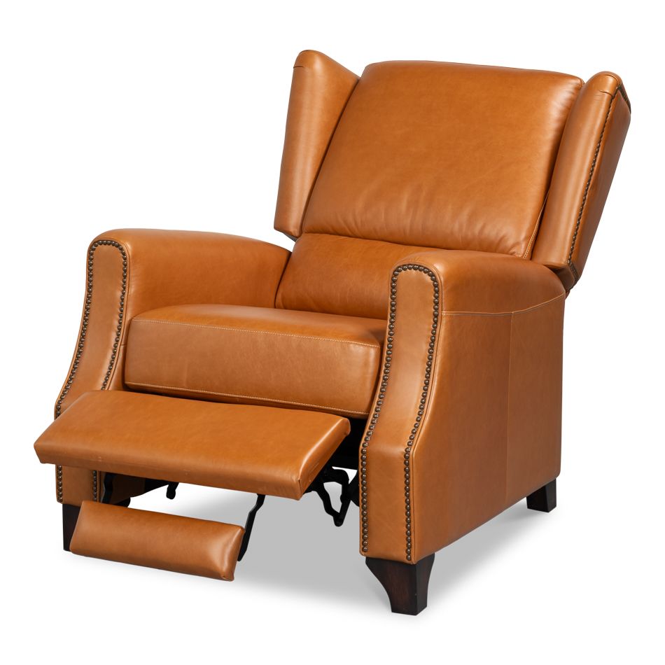 Bradford Leather Recliner - product view 4