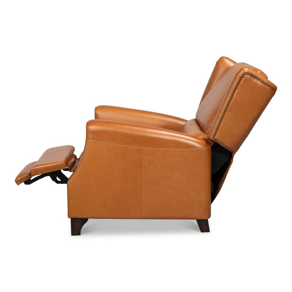 Bradford Leather Recliner - product view 6