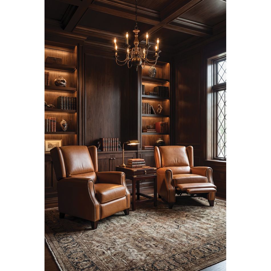Bradford Leather Recliner - product view 2