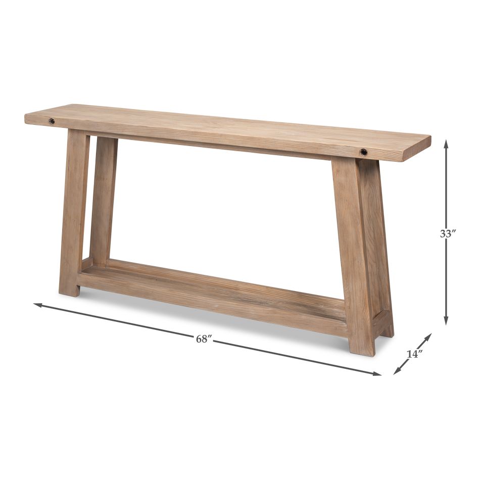 Farmhouse Console Table - product view 8