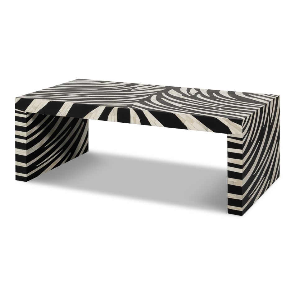 Meridian Bone Inlay Cocktail Table