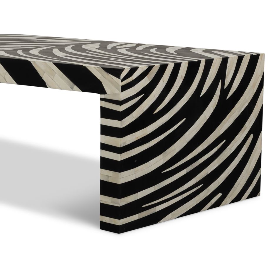 Meridian Bone Inlay Cocktail Table - product view 9