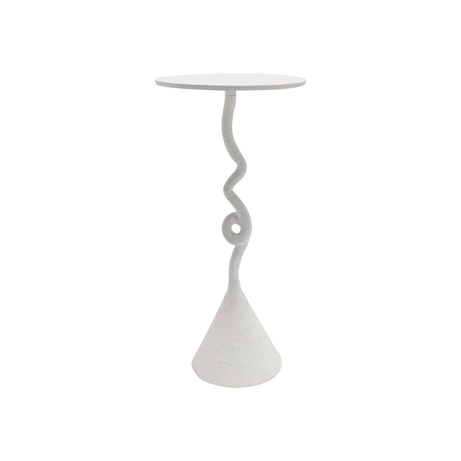Cauda White Drinks Table