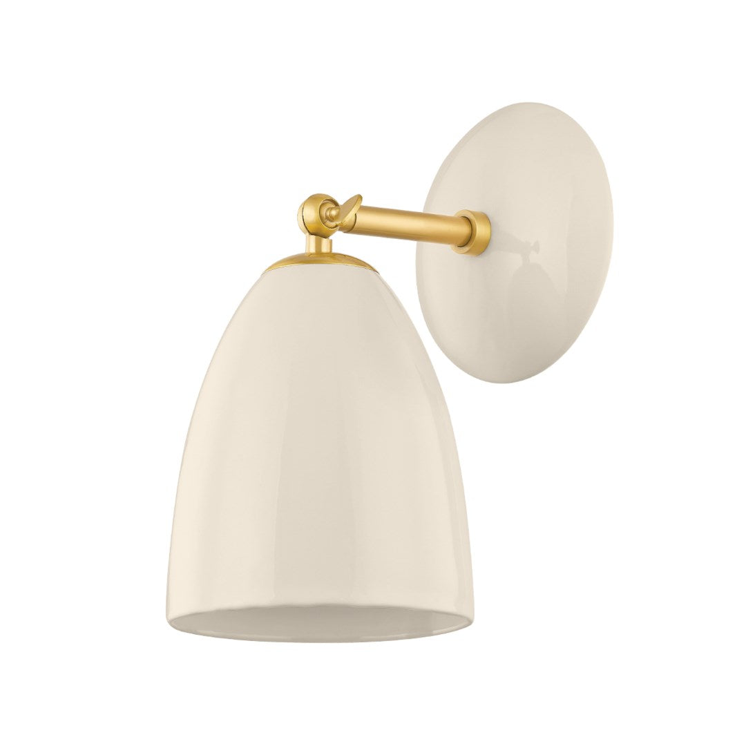 Kirsten - 1 Light Wall Sconce-Mitzi-HVL-H558101-AGB/CCR-Wall Lighting-1-France and Son