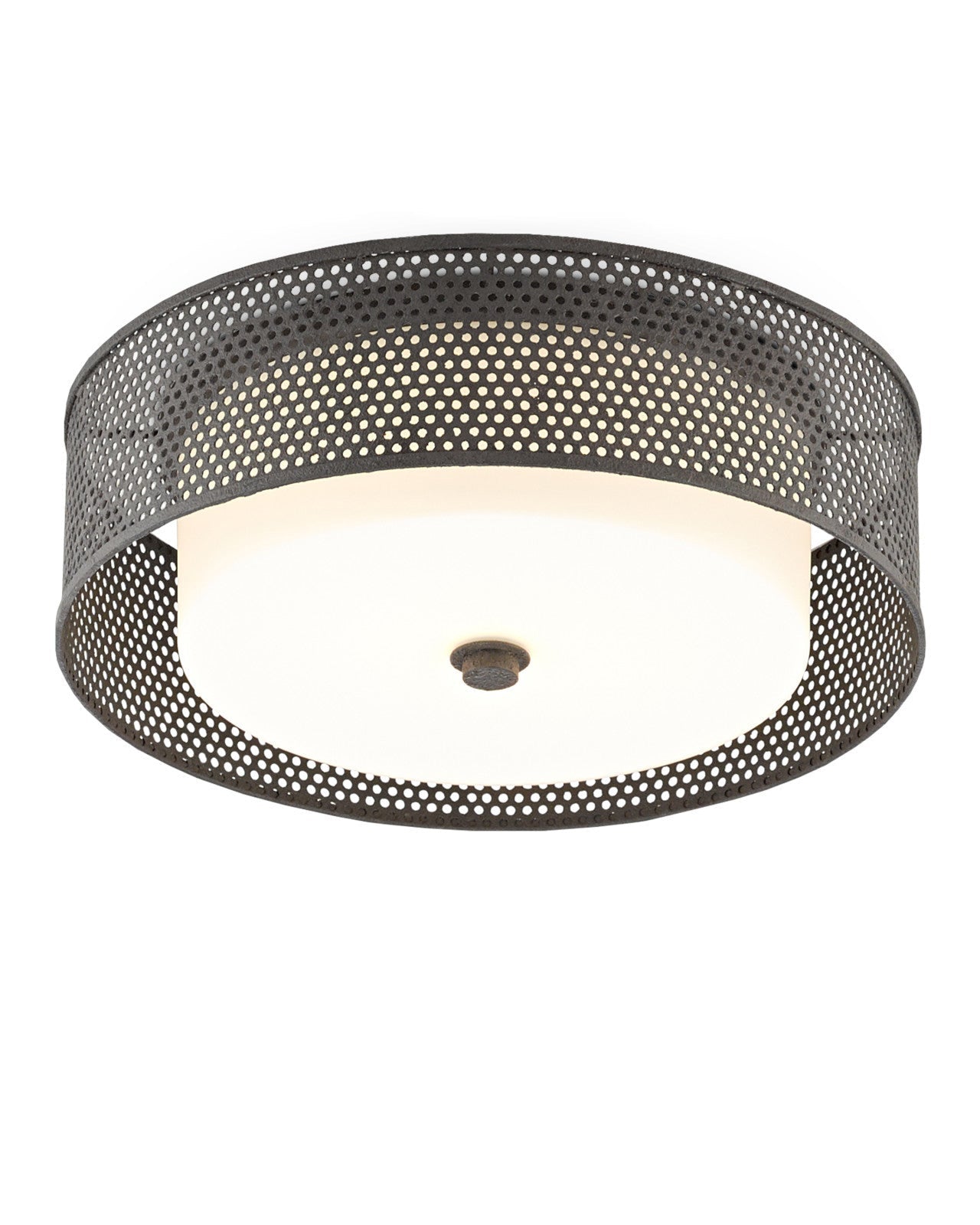 Notte Black Flush Mount