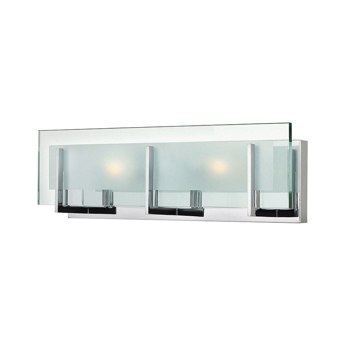 Latitude Bath Wall Light-Hinkley Lighting-HINKLEY-5652CM-Bathroom Lighting2 Light Horizontal-Chrome-13-France and Son