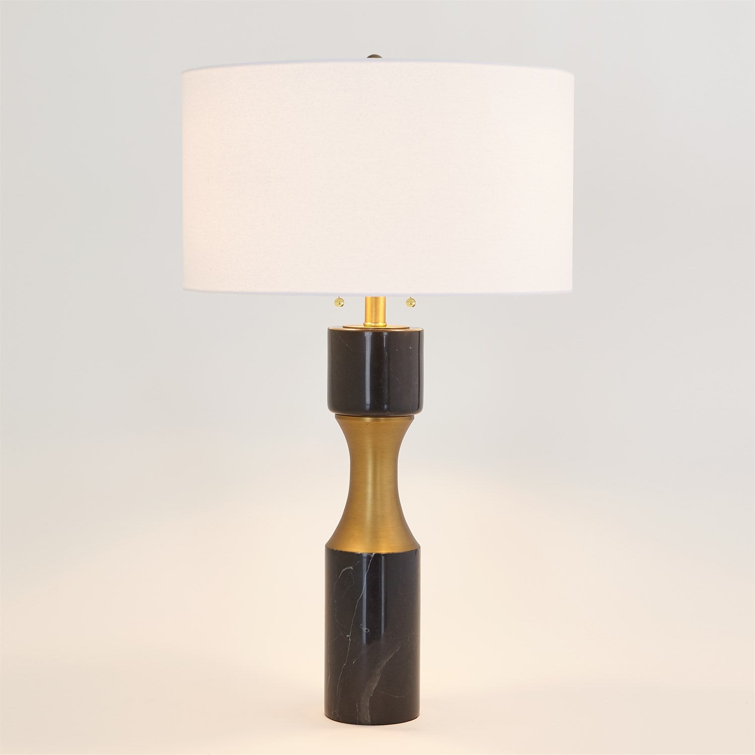 Marble Cinch Lamp - Black-Global Views-GVSA-8.82974-Table Lamps-2-France and Son