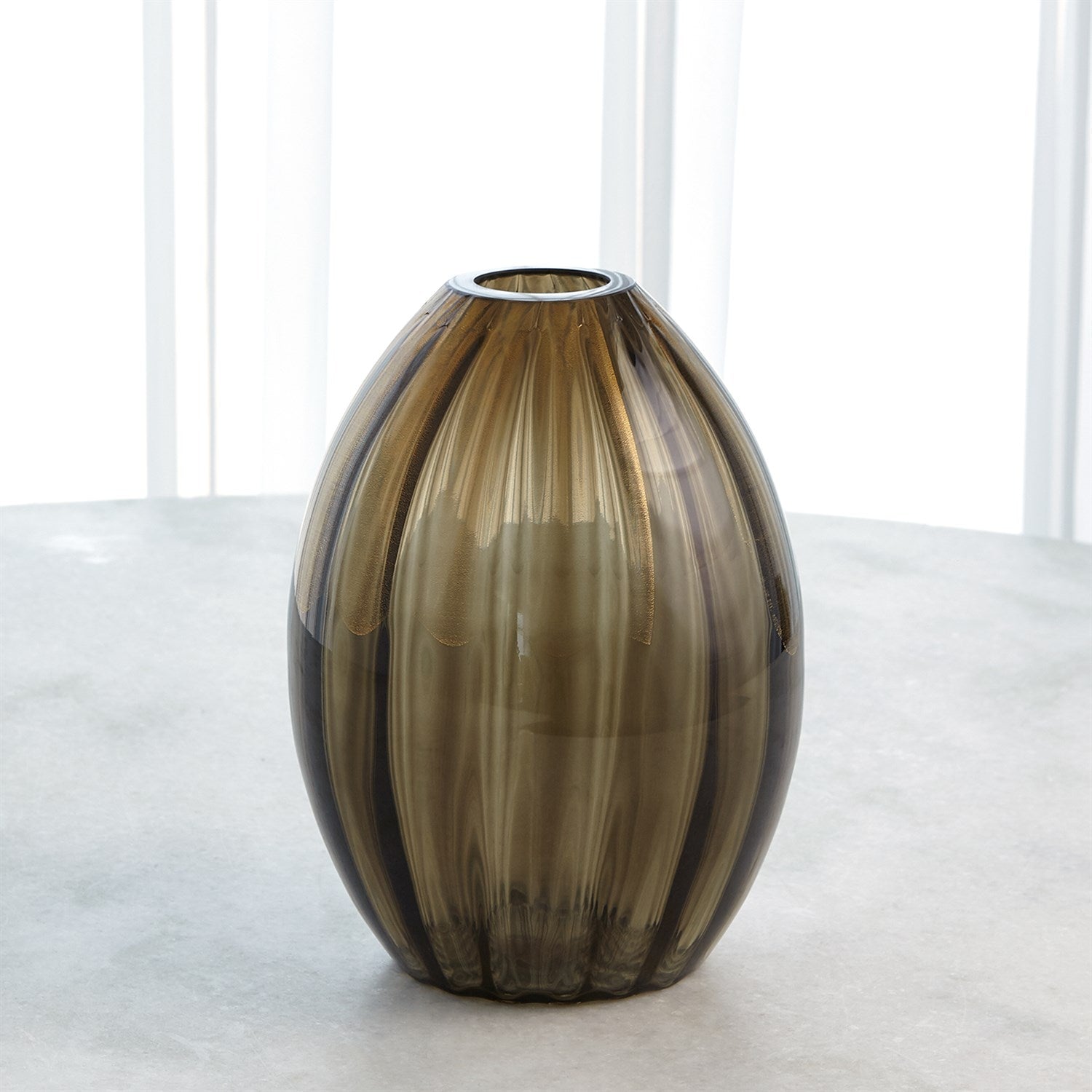 Balloon Vase-Global Views-GVSA-3.31695-VasesSmall-Bronze-3-France and Son