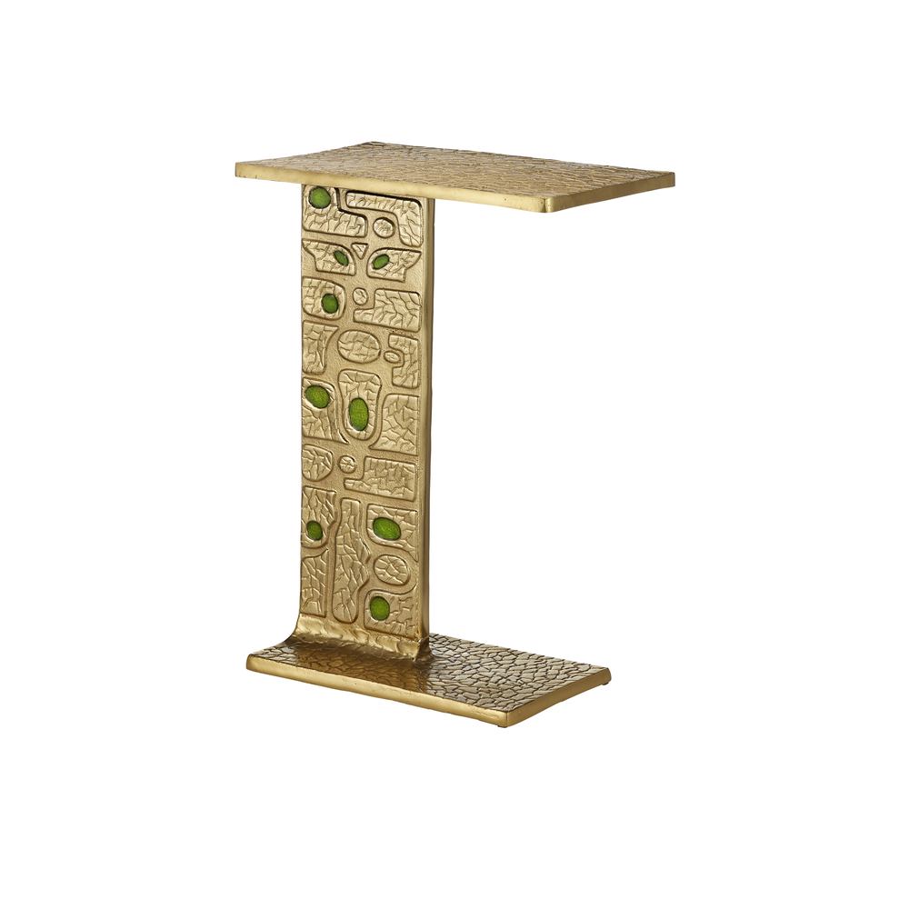 Beau Monde Gold & Green C Table