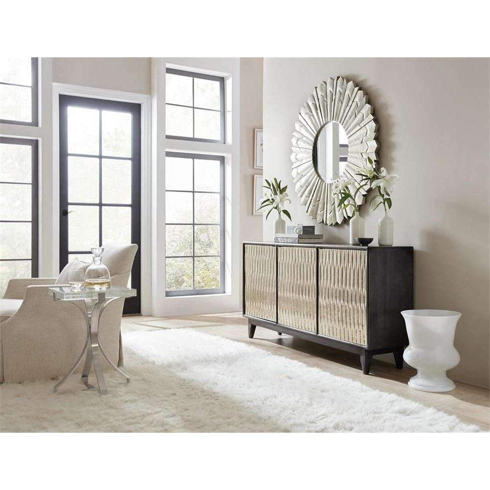 Shimmer Three - Door Credenza-Hooker-HOOKER-5716-85001-SLV-Sideboards & Credenzas-4-France and Son