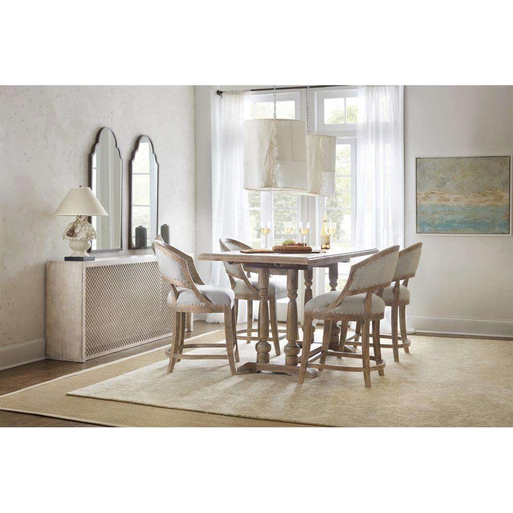 Boheme Brasserie Friendship Table-Hooker-HOOKER-5750-75206-MWD-Dining Tables-5-France and Son