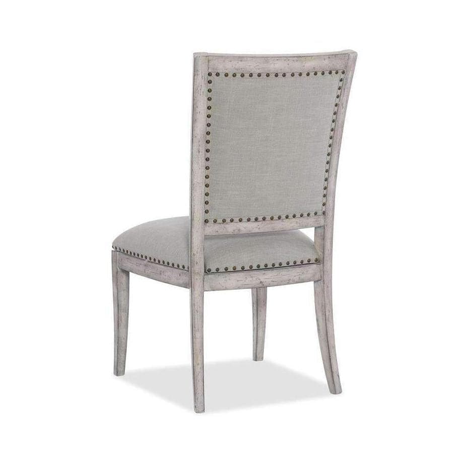 Buxton Vitton Upholstered Side Chair-Hooker-HOOKER-5750-75410-LTWD-Dining Chairs-4-France and Son