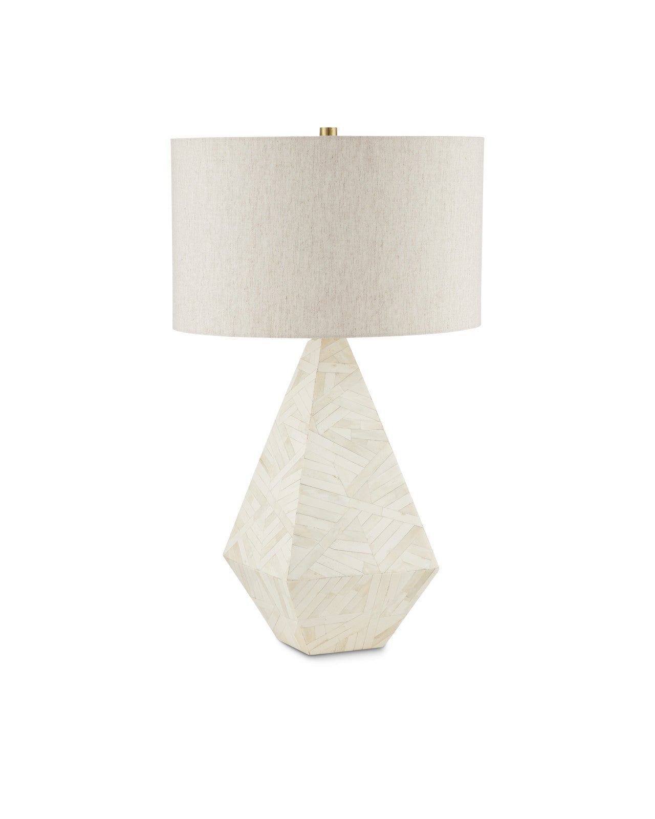 Elysium White Table Lamp