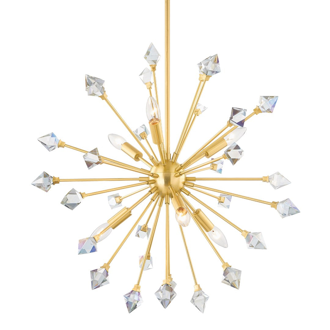Genesis 6 Light Chandelier-Mitzi-HVL-H727806-AGB-Chandeliers-1-France and Son