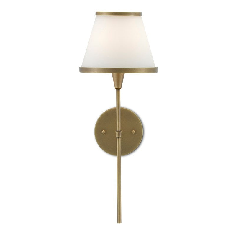 Brimsley Brass Wall Sconce-Currey-CURY-5800-0001-Outdoor Wall Sconces-1-France and Son