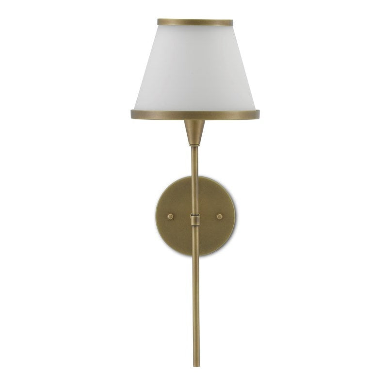 Brimsley Brass Wall Sconce-Currey-CURY-5800-0001-Outdoor Wall Sconces-2-France and Son