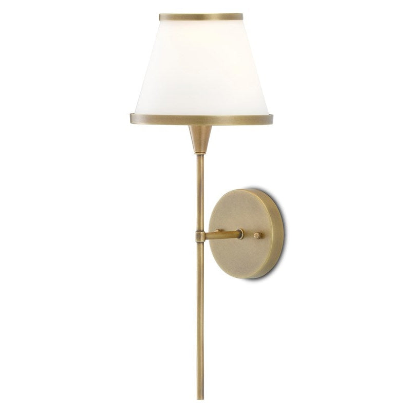 Brimsley Brass Wall Sconce-Currey-CURY-5800-0001-Outdoor Wall Sconces-3-France and Son