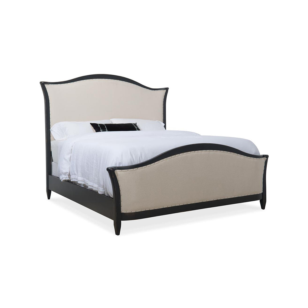 Ciao Bella King Upholstered Bed- Black-Hooker-HOOKER-5805-90866-99-Beds-1-France and Son