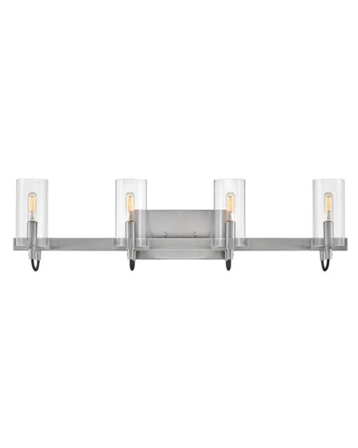 Bath Ryden - Four Light Vanity-Hinkley Lighting-HINKLEY-58064BN-Bathroom LightingBrushed Nickel-2-France and Son