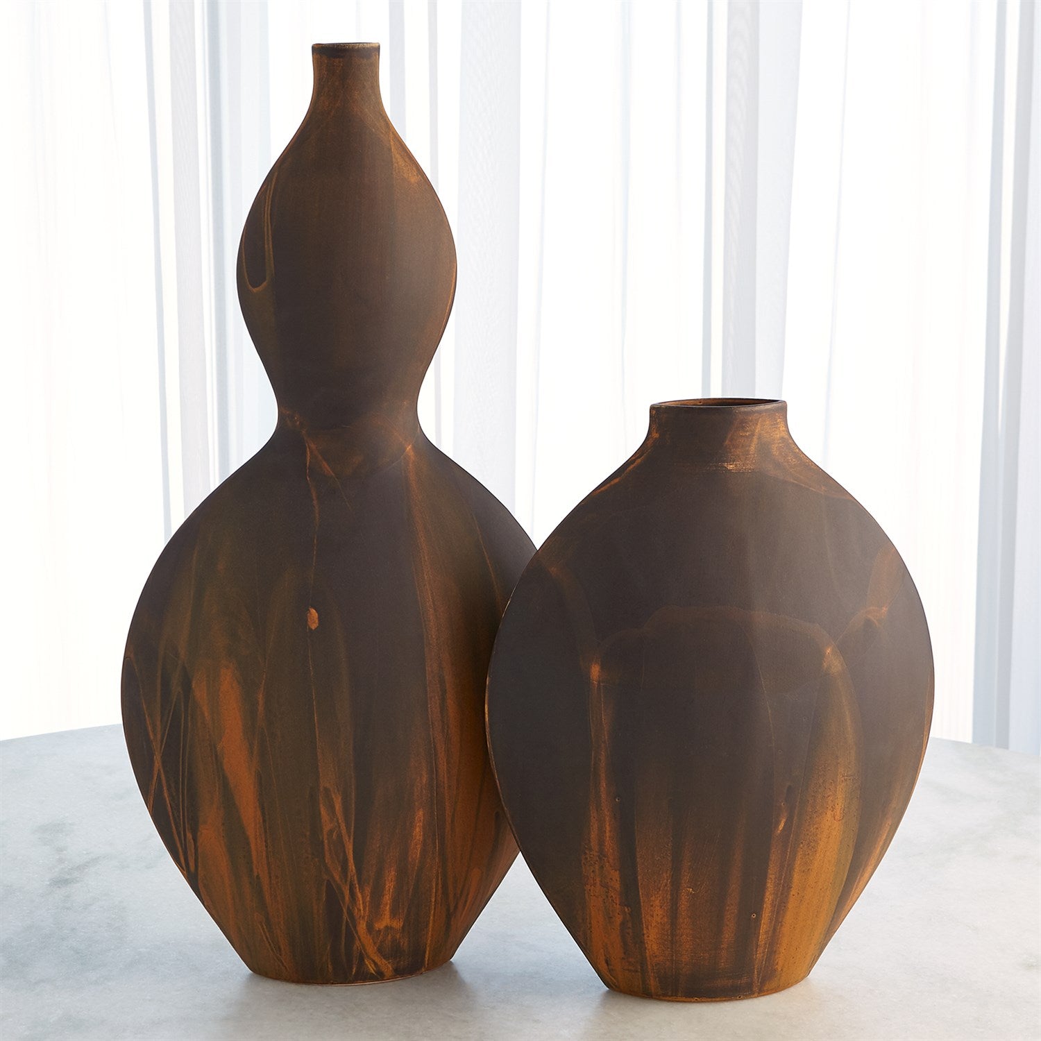 Helios Vases-Global Views-GVSA-7.10457-VasesLarge-Washed Terracotta-8-France and Son