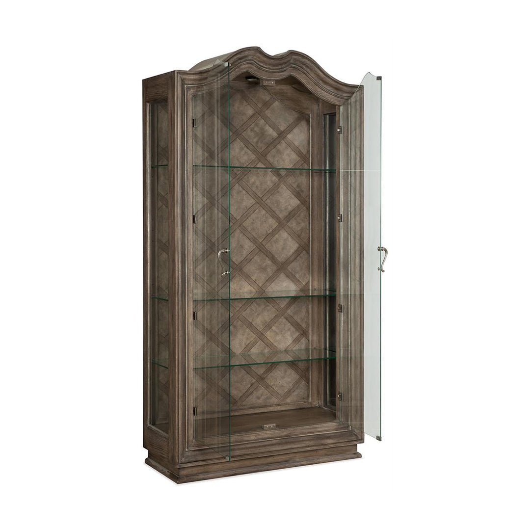 Woodlands Display Cabinet-Hooker-HOOKER-5820-75906-84-Bookcases & Cabinets-5-France and Son