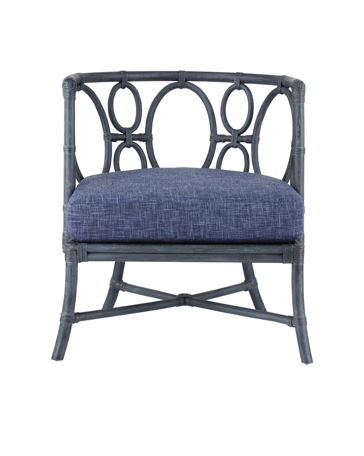 Tegal Navy Chair, Finn Indigo