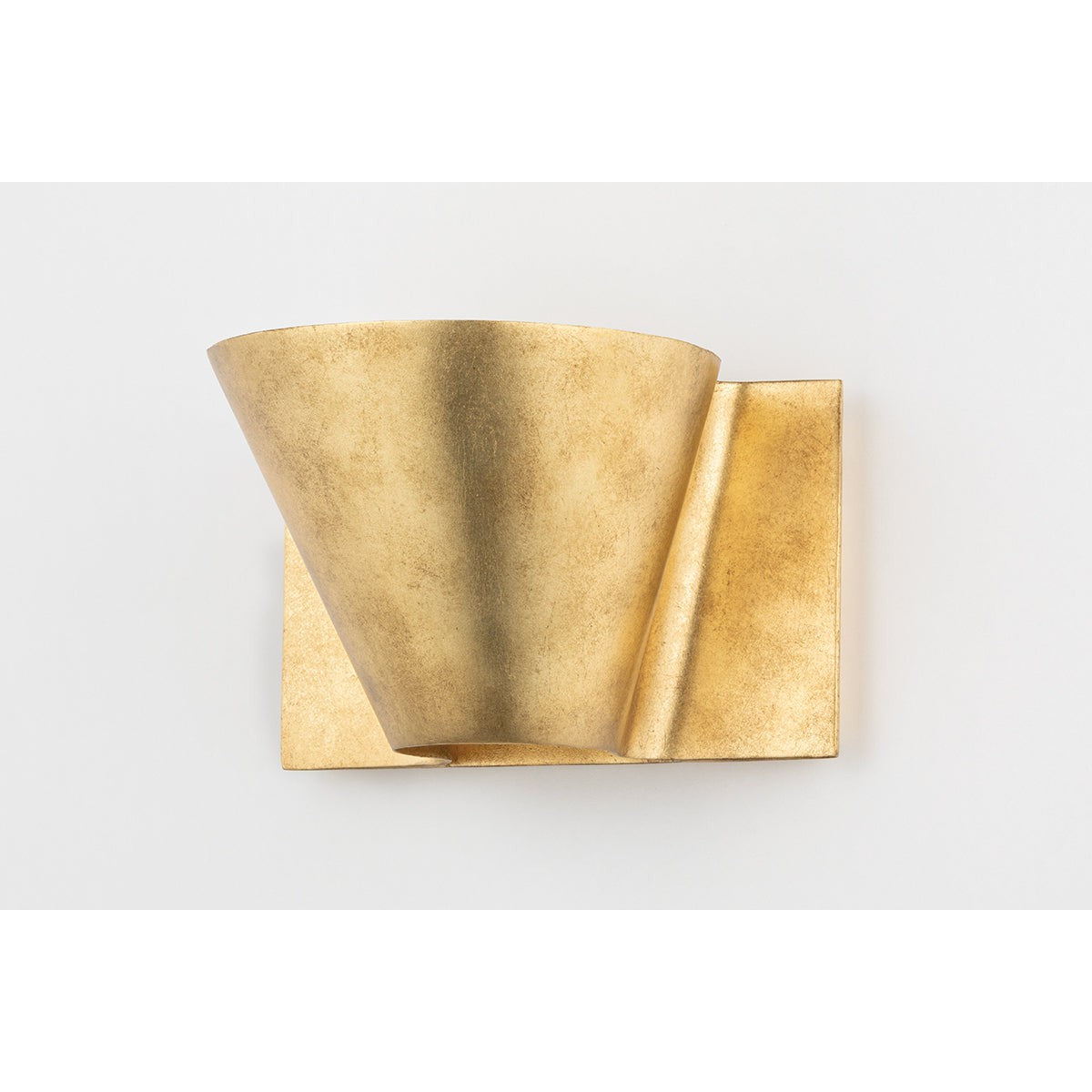 Reeve 1 Light Wall Sconce Vintage Gold Leaf-Hudson Valley-HVL-5600-VGL-Wall Lighting-1-France and Son