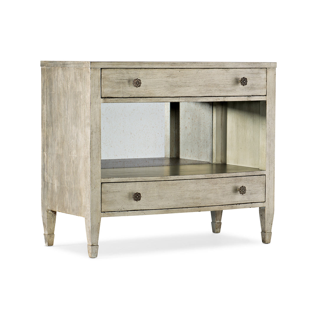 Sanctuary Gemme Two Drawer Nightstand-Hooker-HOOKER-5875-90015-95-Nightstands-1-France and Son