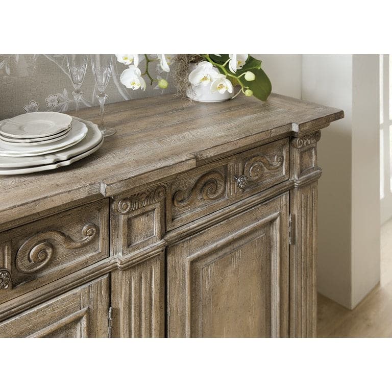 Castella 72in Credenza-Hooker-HOOKER-5878-85001-80-Sideboards & Credenzas-3-France and Son