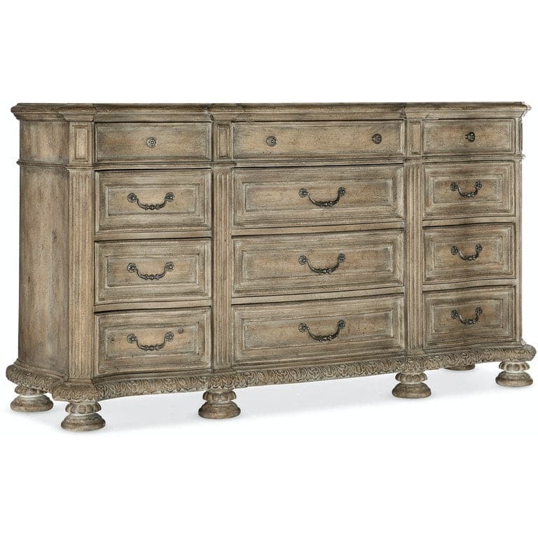 Twelve Drawer Dresser-Hooker-HOOKER-5878-90002-80-Dressers-1-France and Son