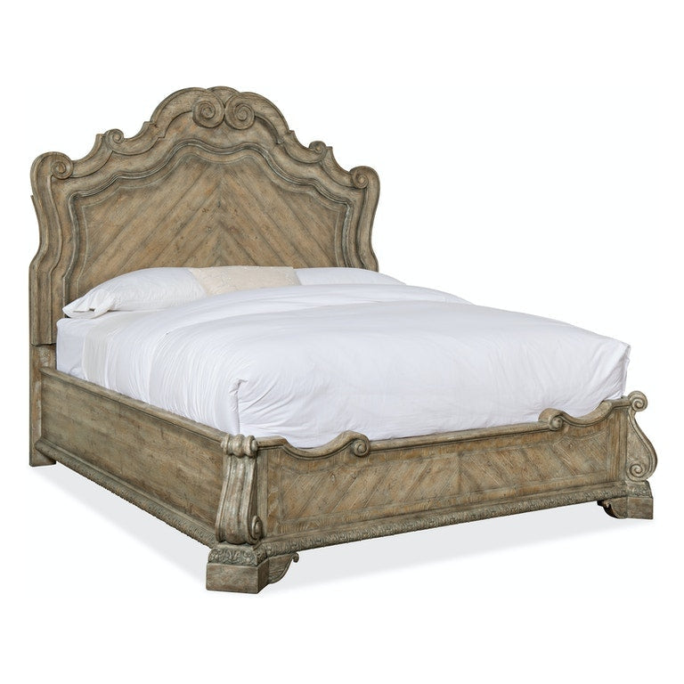 King Panel Bed-Hooker-HOOKER-5878-90260-80-BedsCalifornia King-1-France and Son