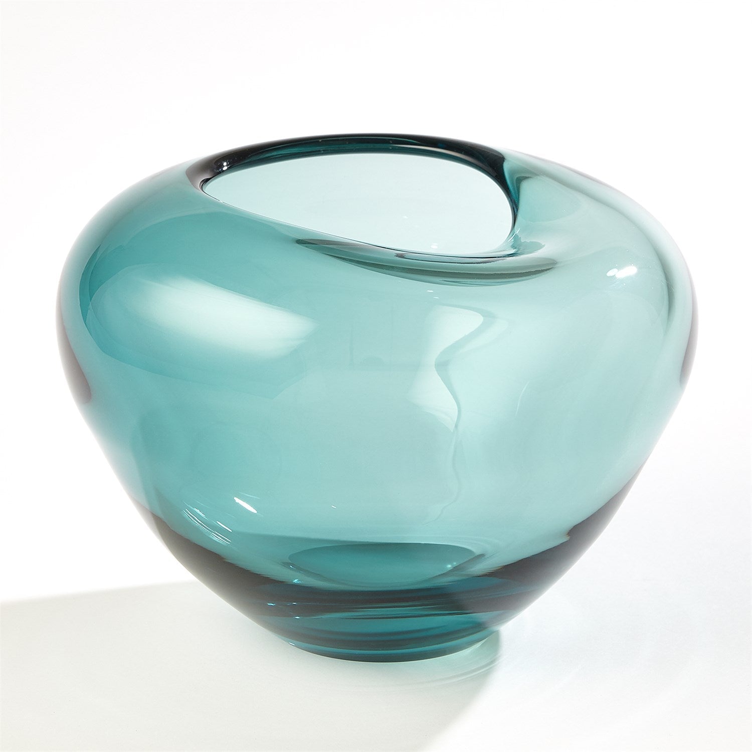 Undulating Vase - Large-Global Views-GVSA-6.60553-VasesAzure-1-France and Son