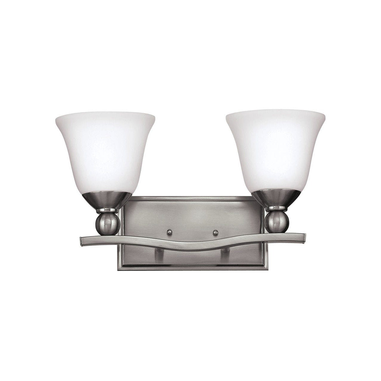 Bolla - Two Light Vanity-Hinkley Lighting-HINKLEY-5892BN-Bathroom VanityNON-LED-1-France and Son