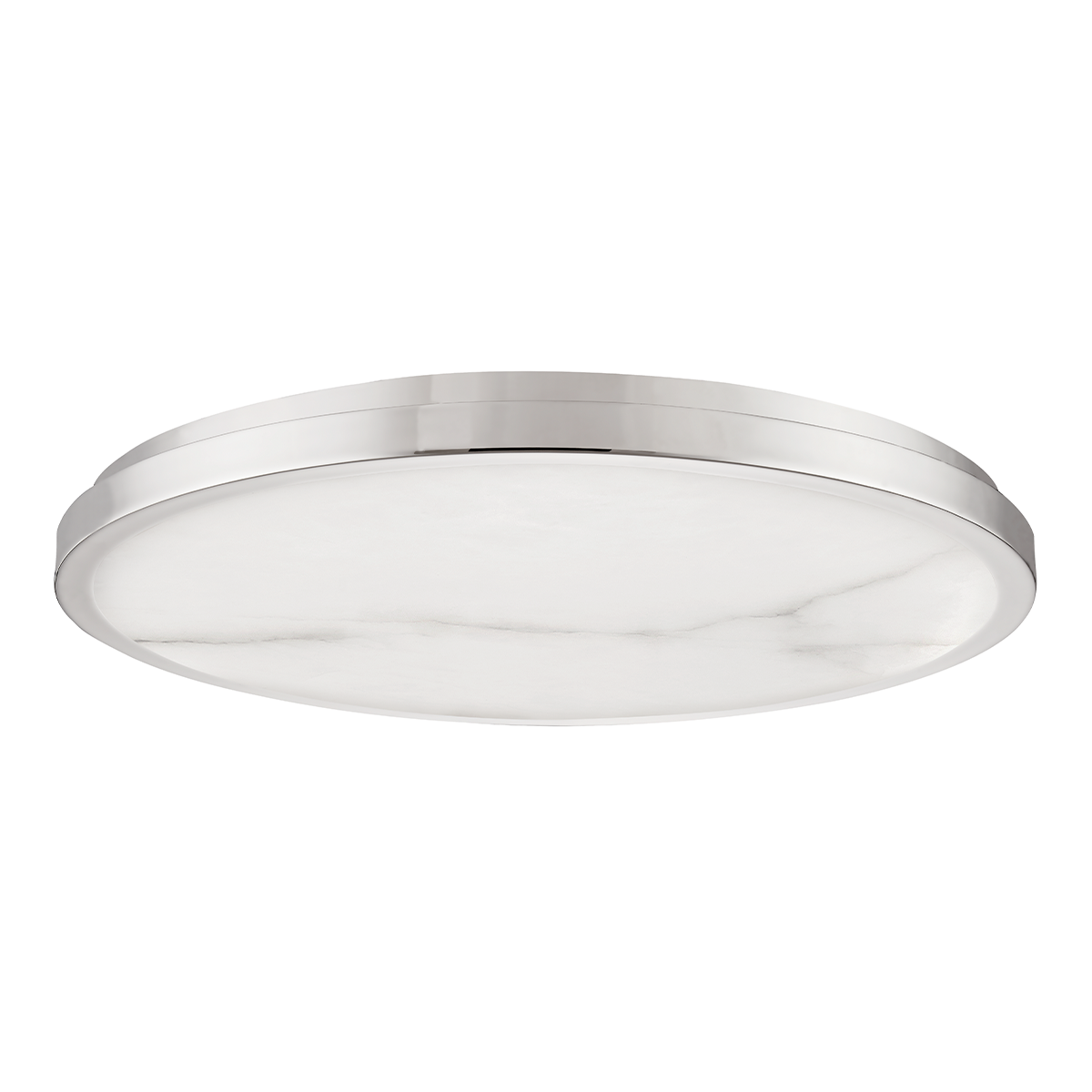 Woodhaven 24" Led Flush Mount-Hudson Valley-HVL-4324-PN-Flush MountsPolished Nickel-2-France and Son