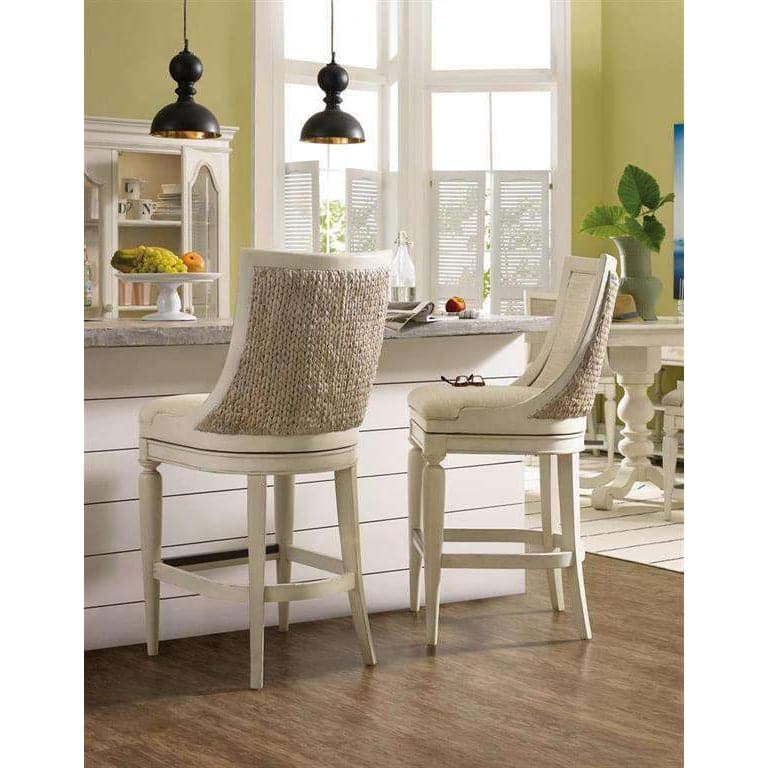 Sandcastle Barstool-Hooker-STOCKR-HOOKER-5900-20360-WH-Bar Stools-2-France and Son